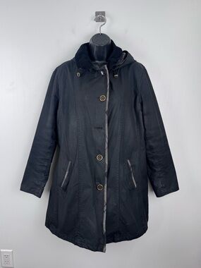 Barbour Women Tartan Waxed Jacket Size 10